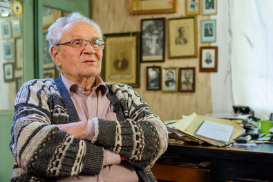 A második film alanya Kisgyörgy Zoltán. Fotó: Vargyasi Levente