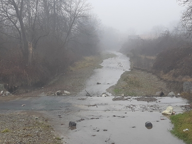 Maradt még szemét a Zágon patakában