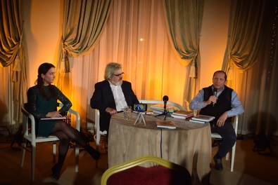 Nánia Hanna, Tóth László és Demeter László. A szerző felvétele