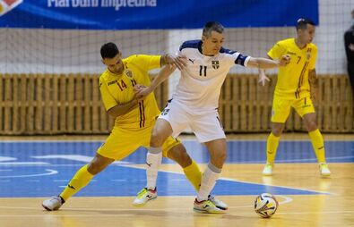 Döntetlennel kezdte az Eb-selejtezőt a román futsalválogatott Fotó: Facebook / Futsal Romania / Leczki József