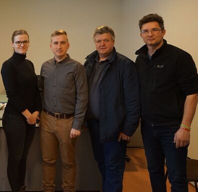 Papp Tímea, Sebestyén Tihamér, Ilyés Botond es Kertész Attila. A szerző felvétele