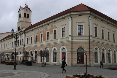 A sepsiszentgyörgyi Gyárfás Jenő Képtár épülete . Fotó: Albert Levente