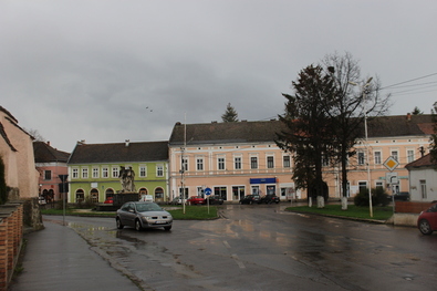 Barót központja. A szerző felvétele
