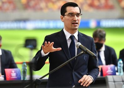 Răzvan Burleanu, a FRF elnöke