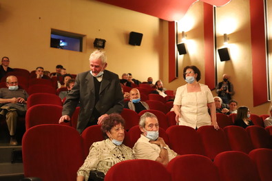 Jelen volt a 95 éves Aczél Antal is. Fotó: Albert Levente