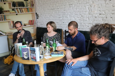 Horváth Benji, Mărcuțiu-Rácz Dóra, Gothár Tamás, Fischer Botond. Fotó: Albert Levente