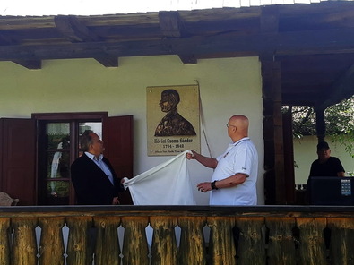 Kőrösi Csoma Sándor-emléktáblát avattak. Bokor Gábor felvétele