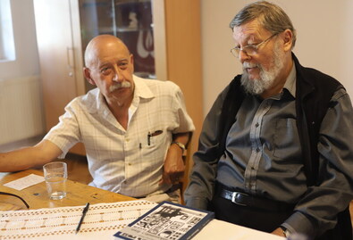József Álmos és Kisgyörgy Tamás. Albert Levente felvétele
