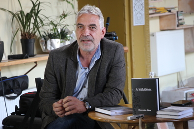 Oberczián Géza a Teinben. Fotó: Albert Levente