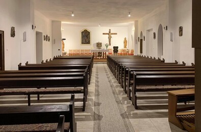 A felújított templombelső. Fotó: romkat.ro