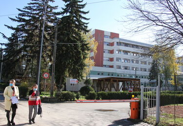 A Dr. Fogolyán Kristóf Megyei Sürgősségi Kórház. Fotó: Albert Levente