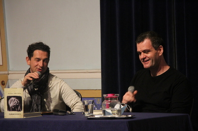 Kiadó és szerző – ifj. Király István és Miklóssi Szabó István a könyvbemutatón