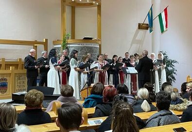 A házigazda Pro Musica Kamarakórus. A szerző felvétele