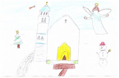 Balázs Melánia Lavínia rajza