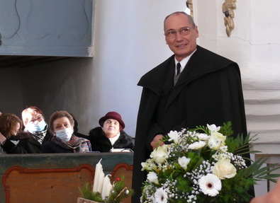 Kovács István, a Magyar Unitárius Egyház püspöke. Fotó: Szekeres Attila