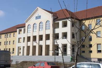 A Babeș-Bolyai Tudományegyetem (BBTE) sepsiszentgyörgyi kihelyezett tagozatának épülete. Fotó: Albert Levente