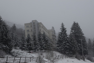 A bálványosfürdői Bálványos Resort üdülőszálló. Fotó: Iochom István
