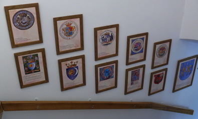 A székelyek címerei (Címersarok  a  Székely  Határőr  Emlékközpontban)