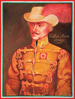 Gábor Áron portréja