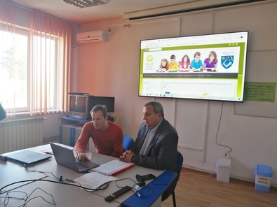 Brassai László (balról) és Kiss Imre bemutatta a programot. Bodor Tünde felvétele