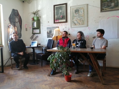 Erdély András, Józsi Győző, Martinka János és Dobricza Szabolcs. A szerző felvétele