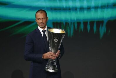 Aleksander Čeferin, az UEFA elnöke. Fotó: Reuters
