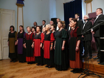 A Vox Humana Kamarakórus előadja a székely himnuszt. A szerző felvétele