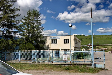 A Bibco Rt. telephelye Bibarcfalván. Fotó: Albert Levente
