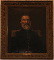 Czetz János portréja a Colegio Militar dísztermében. Fotó: Násztor Péter