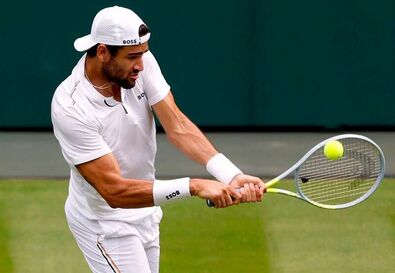 Matteo Berrettini. Fotó: CNN