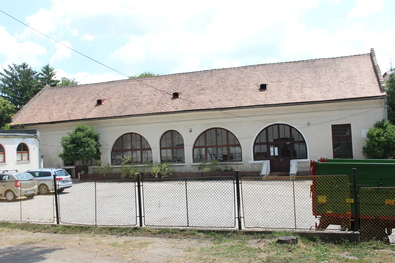 A régi sportterem. A szerző felvétele