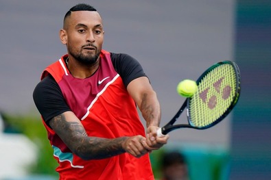Nick Kyrgios. Fotó: AP / Wilfredo Lee