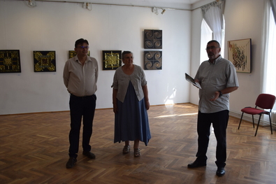 Deák Ferenc, Simó Enikő és Dimény Attila. A szerző felvétele