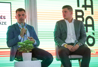 Novák Károly Eduárd és Gyurta Dániel. Fotó: Miska Brigitta
