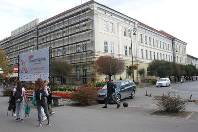 A sepsiszentgyörgyi Székely Mikó Kollégium. Albert Levente felvétele