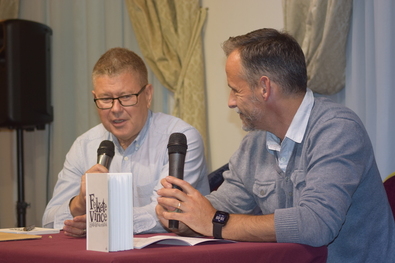 Fekete Vince és Dimény-Haszmann Árpád. A szerző felvétele