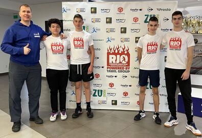 Bara Hunor, Dávid Márk, Szebeni Gergő, Kovács Kristóf és Szén László.