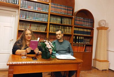Lőrincz P. Gabriella és Miklóssi Szabó István. A szerző felvétele