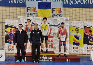 Kertész Mátyás a dobogó második fokán