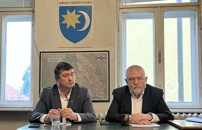 Kulcsár-Terza József és Izsák Balázs. A szerző felvétele