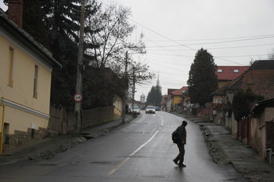 Korszerűsítés előtt áll az Attila-hegy, avagy a Horea, Cloșca és Crișan utca. Fotó: Albert Levente