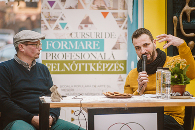 Huszár Szilamér és Kovács László Attila. Fotó: Klárik Loránd