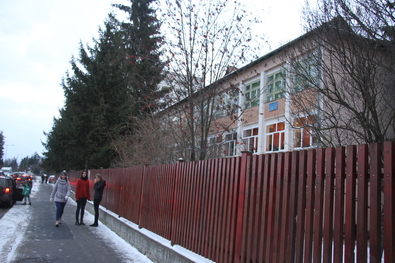 A Váradi József Általános Iskola Sepsiszentgyörgyön. Fotó: Albert Levente