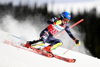 Mikaela Shiffrin. Fotó: Reuters