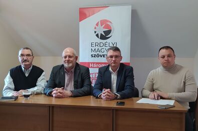 Bálint József, Zakariás Zoltán, Csomortányi István és Kolcza István. A szerző felvétele