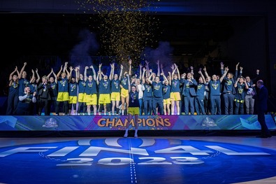 Első Euroliga-győzelmét ünnepelhette a Fenerbahce. Fotó: FIBA
