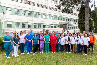 A stroke-csapat minden tagjára szükség van. Fotó: Megyei kórház