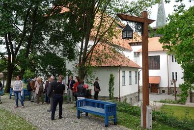 A múzeumkertet is megcsodálták a látogatók. Fotó: Szekeres Attila