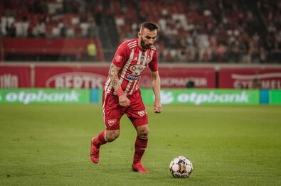 Radoslav Dimitrov 134 mérkőzést játszott piros-fehérben. Fotó: Tókos Csaba