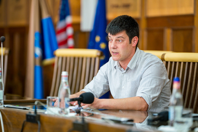 Lőfi Gellért fontosnak tartja, hogy a fiatalok is megismerjék a klasszikus zenét. Kristó-Gothárd Hunor felvétele